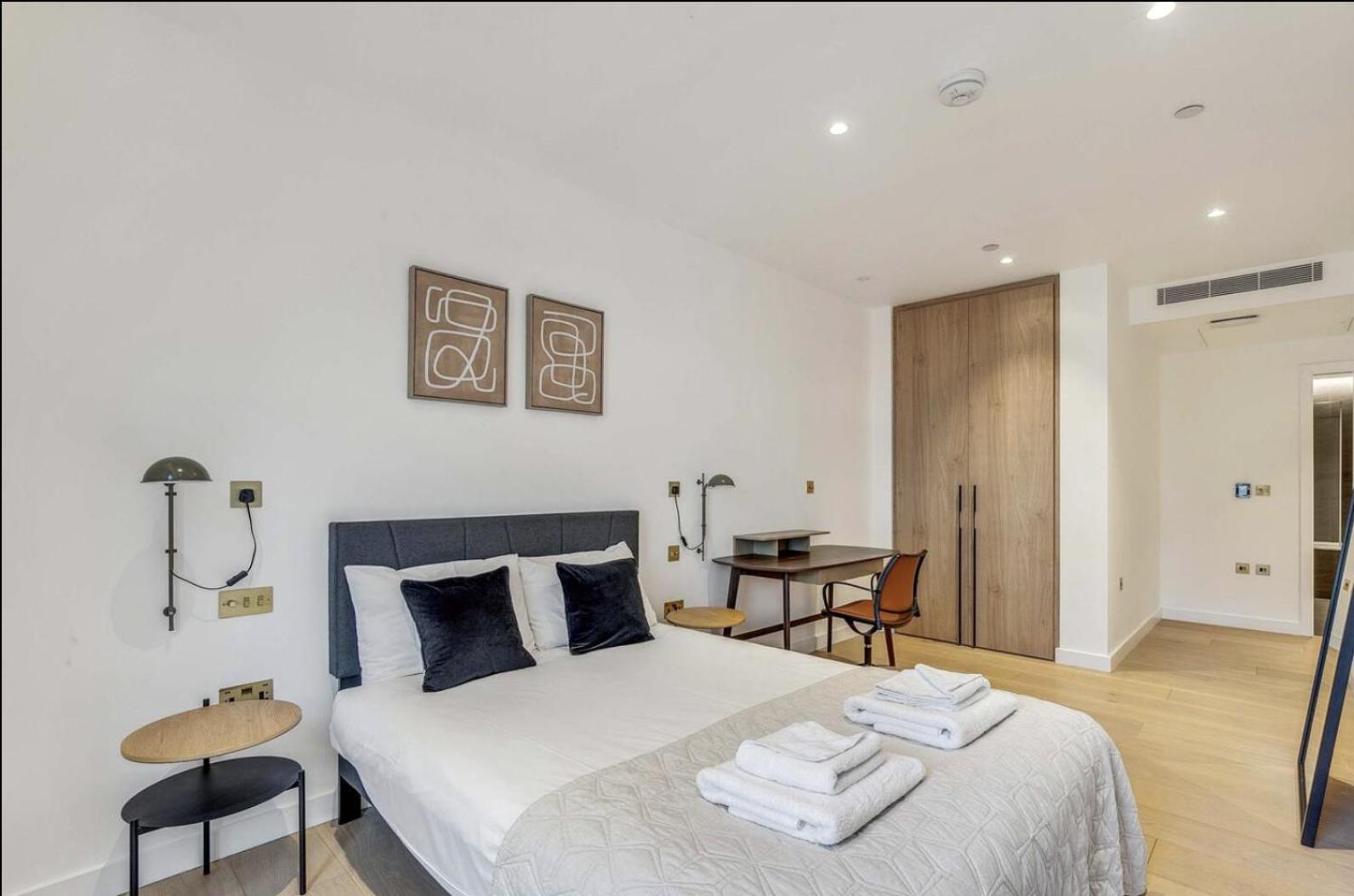 Modern King'S Cross Apartments Λονδίνο Δωμάτιο φωτογραφία